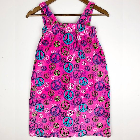 3C4G Other - $8 CLEARANCE! 3 Cheers For Girls Peace Sign Spa Wrap Bath Robe